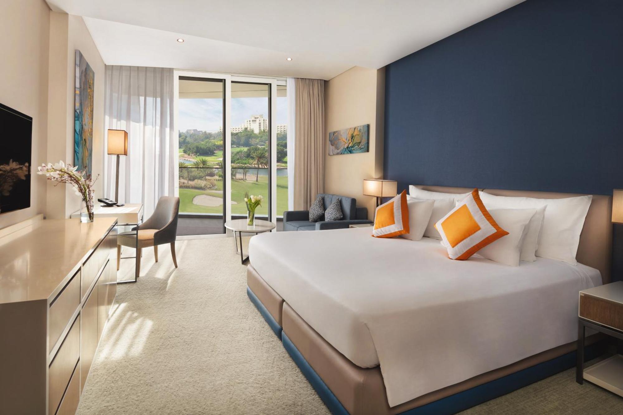 Chambre Lit King-Size avec Accès au Parc Aquatique Splash et à la Plage - Vue sur Golfe