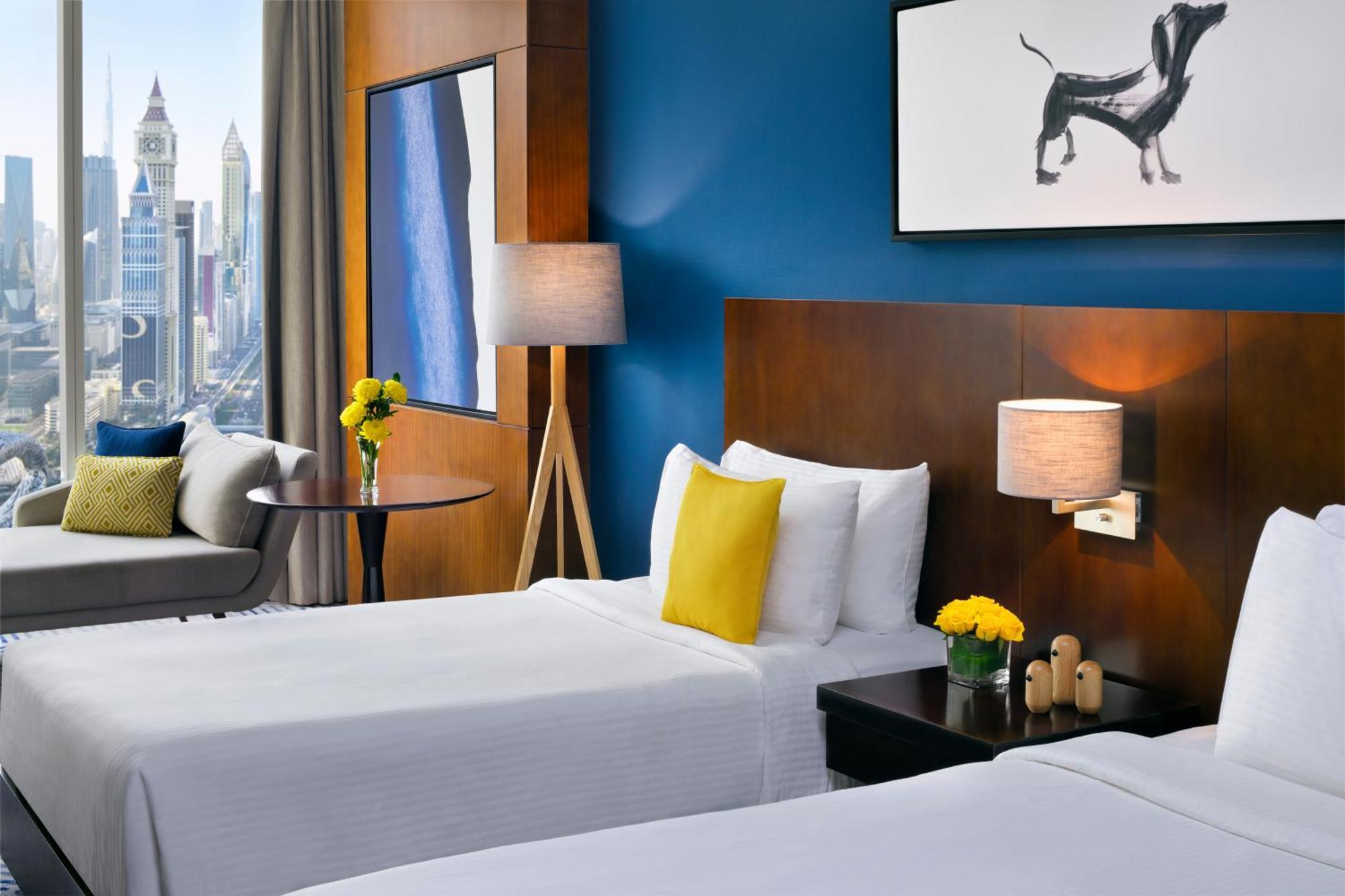 Chambre Lits Jumeaux Deluxe - Vue sur Ville - Chambre Club