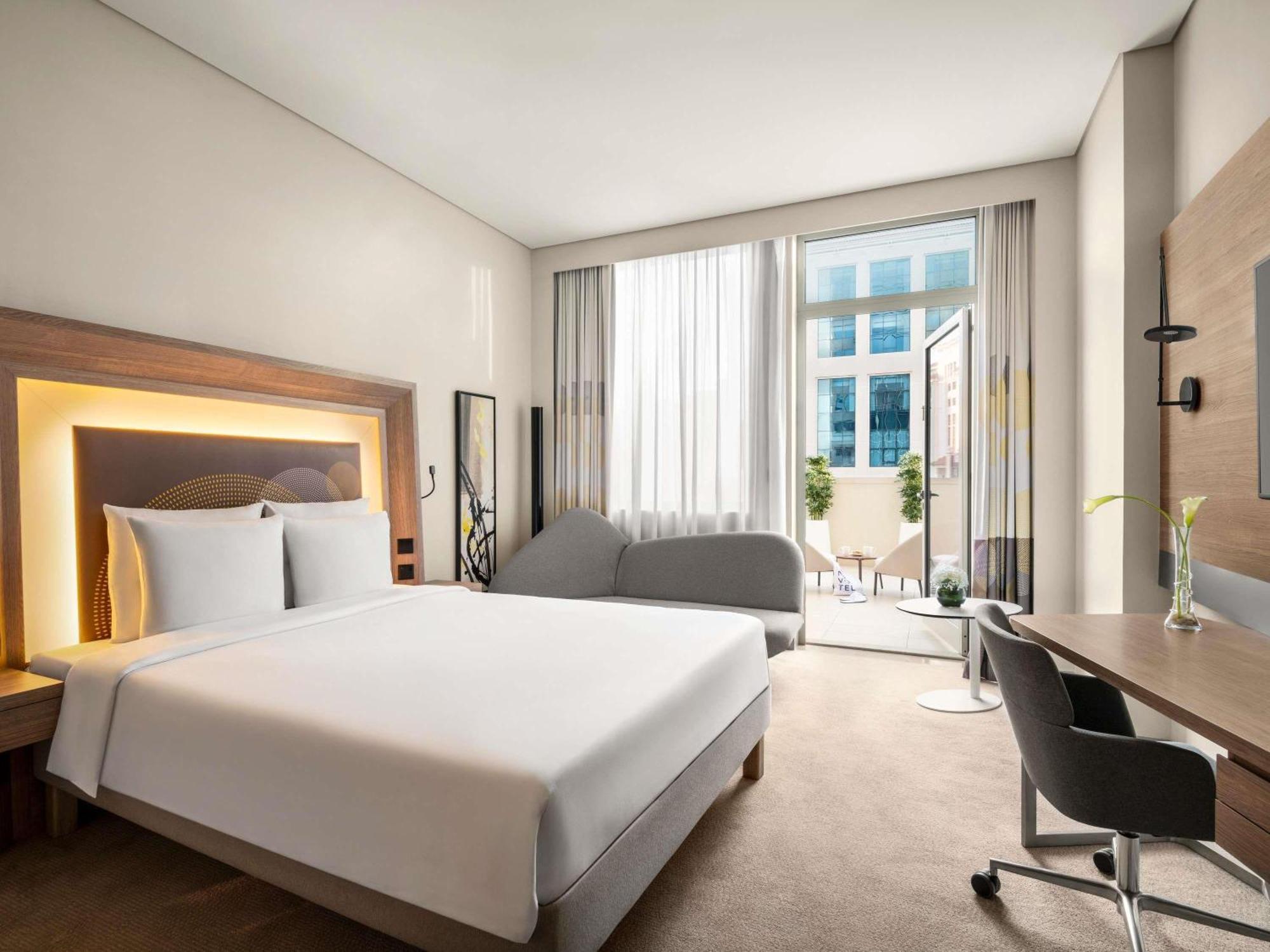 Chambre Deluxe avec Lit Double, Canapé-Lit et Balcon